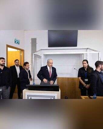 נתניהו בבית המשפט בתל־אביב | מוטי מילרוד