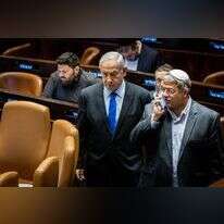 ראש הממשלה בנימין נתניהו והשר לביטחון לאומי איתמר בן גביר | יונתן זינדל, פלאש 90