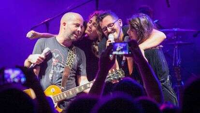 עילי בוטנר וילדי החוץ הקודמים, אדר גולד, תום גפן ואוהד שרגאי. | ענת חרמוני, פלאש 90