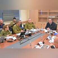 שר הביטחון, סגן הרמטכ"ל וראש אכ"א בדיון על גיוס חרדים. | שלומי אמסלם, משרד הביטחון