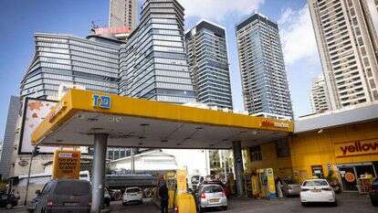 תחנת דלק בתל אביב, אילוסטרציה. | מרים אלסטר, פלאש 90