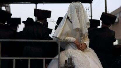 אילוסטרציה:חתונה חרדית. | יעקב נחומי, פלאש 90