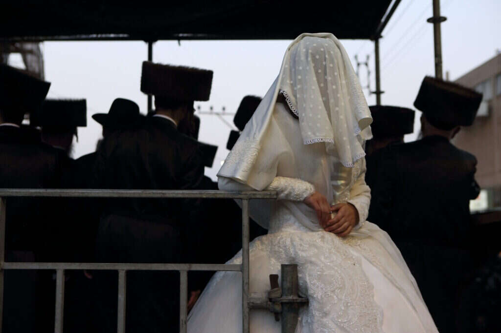 אילוסטרציה:חתונה חרדית. | יעקב נחומי, פלאש 90