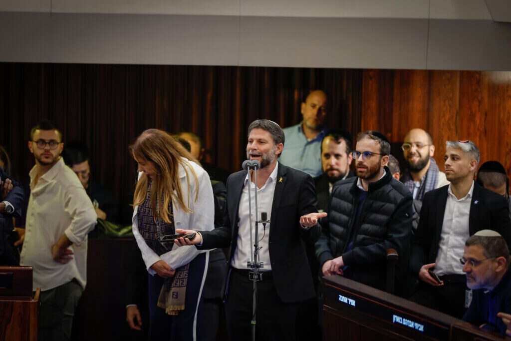 סמוטריץ'. | נועם מושקוביץ, דוברות הכנסת