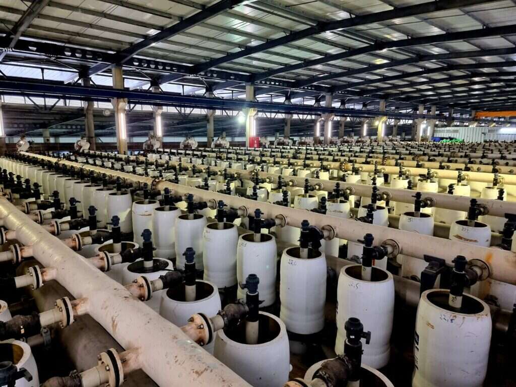 מכל העולם מגיעים ללמוד. מתקן ההתפלה שורק. | איתי דודי, רשות המים