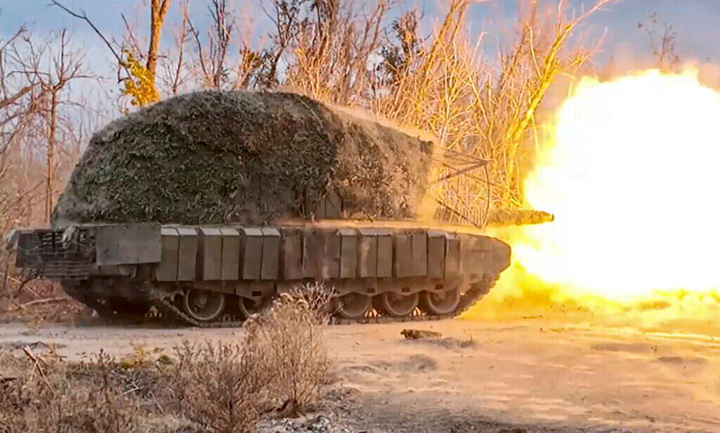 צבא רוסיה בחזית אוקראינה. | EPA