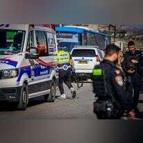 זירת הפיגוע ליד קדומים, היום. | איתי רון, פלאש 90