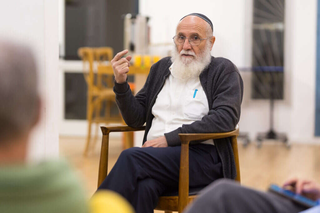 הרב ראובן נתנאל. | לירון מולדובן