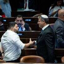 השר בן גביר וח"כ כהן. | Yonatan Sindel/Flash90