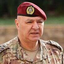 נשיא לבנון ג'וזף עאון. | AFP