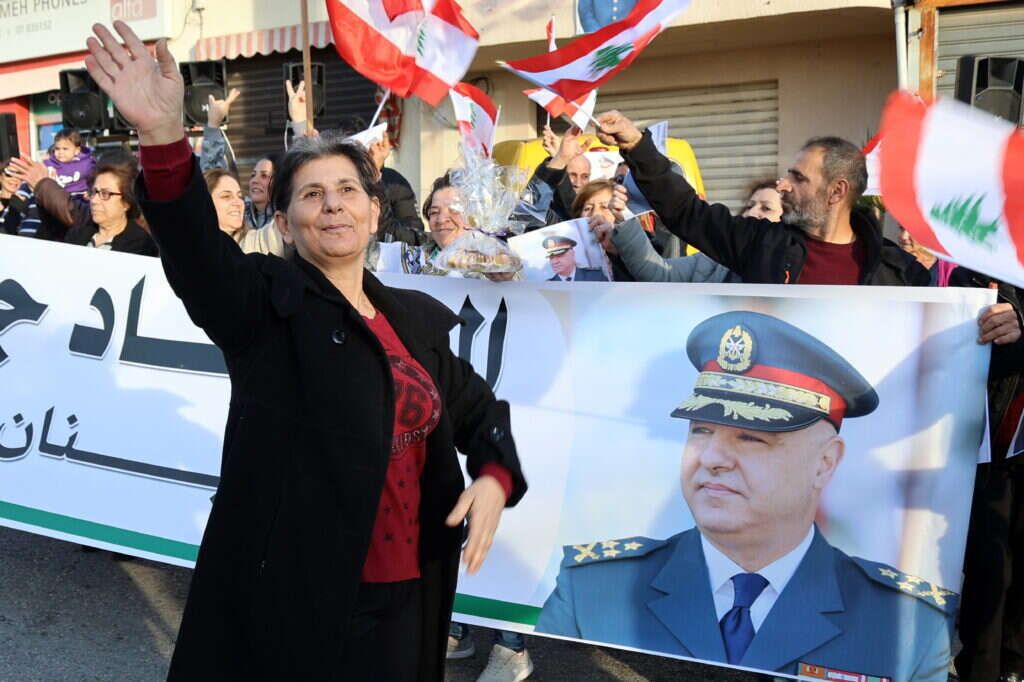 ג'וזף עאנון נבחר לנשיא לבנון, | EPA/STR