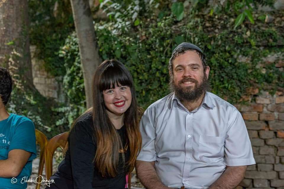 הרב חזקי ליפשיץ עם הרבנית חני. | אלדד אוחיון, באדיבות המצולמים