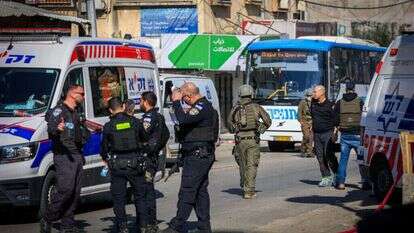 זירת הפיגוע ליד קדומים, ביום שני. | איתי רון, פלאש 90