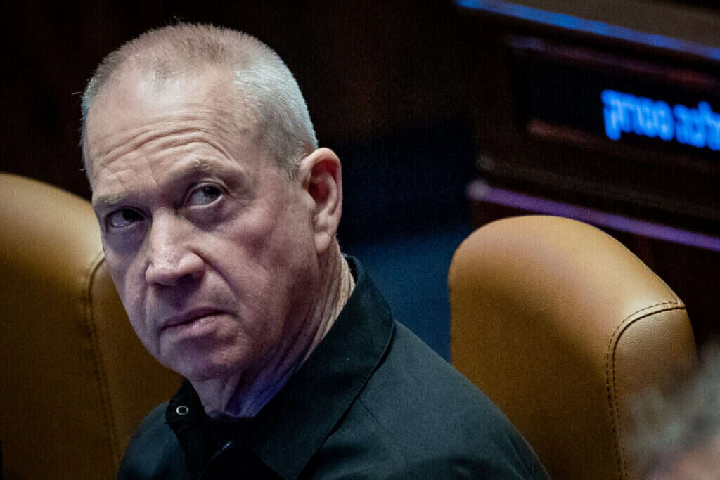 יואב גלנט | יונתן זינדל, פלאש 90