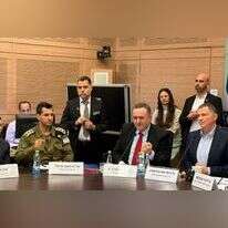 שר הביטחון ישראל כץ בוועדת חוץ וביטחון, בשבוע שעבר. | עמיאל ירחי