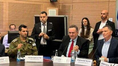 שר הביטחון ישראל כץ בוועדת חוץ וביטחון, בשבוע שעבר. | עמיאל ירחי שר הביטחון ישראל כץ בוועדת חוץ וביטחון, בשבוע שעבר. | עמיאל ירחי