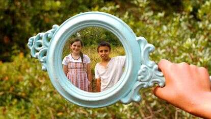 "אבא אף פעם לא עונה". מתוך הסרט "דרך היער", של תלמידות אולפנת הללי לאמנויות בגבעת־וושינגטון