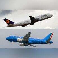 מטוסים של חברות התעופה לופטהנזה הגרמנית ו-ITA Airways האיטלקית. | AFP