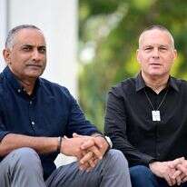 יזהר שי (מימין) ודדי שמחי. | יוסי זליגר