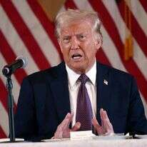 נשיא ארה"ב, דונלד טראמפ. | איי.פי