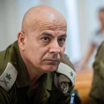 מתאם פעולות הממשלה בשטחים, האלוף רסאן עליאן | יונתן זינדל, פלאש 90