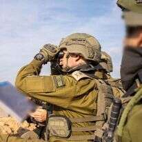 מפקד פיקוד הדרום, אלוף ירון פינקלמן ברצועת עזה. | דובר צה"ל