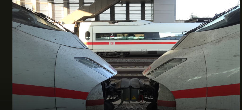 הרכבת בגרמניה. | מסך מיוטיוב