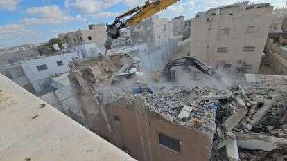 הריסת המבנה הלא חוקי ברהט. | הרשות לאכיפה במקרקעין הריסת המבנה הלא חוקי ברהט. | הרשות לאכיפה במקרקעין