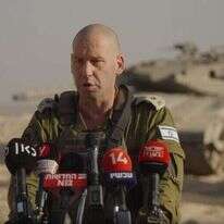מפקד פיקוד הדרום, אלוף ירון פינקלמן ברצועת עזה. | דובר צה"ל