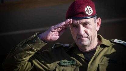 הרמטכ"ל הרצי הלוי. | Oren Ben Hakoon/Flash90