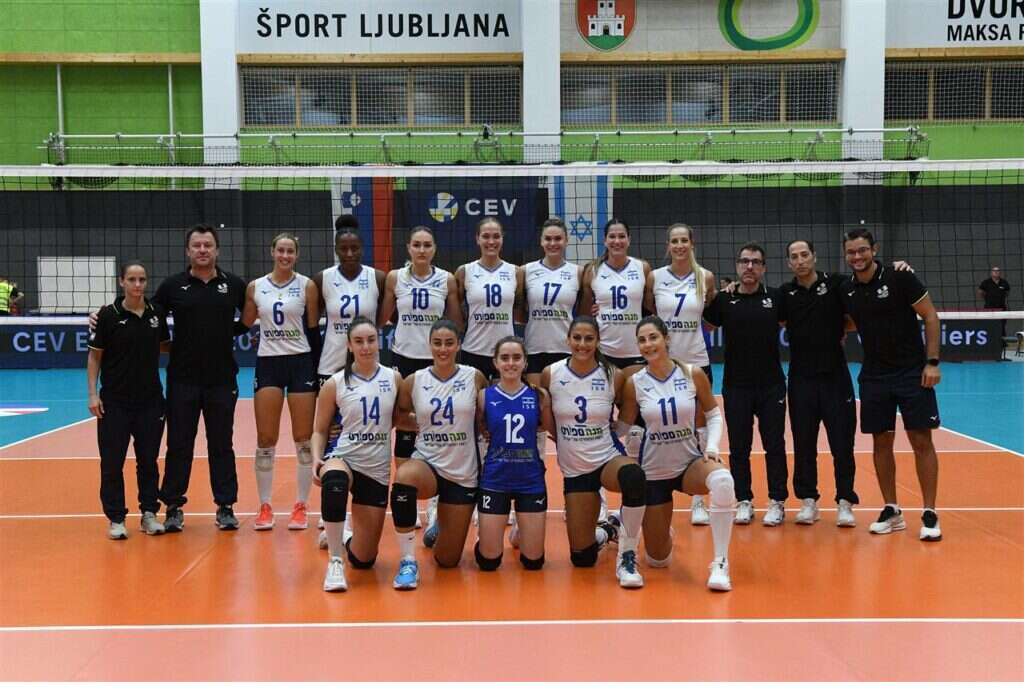 סיכוי גדול להעפיל לאליפות אירופה. נבחרת ישראל. | באדיבות ה–CEV