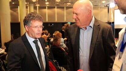 השופטים יצחק עמית (משמאל) ועוזי פוגלמן. | קוקו