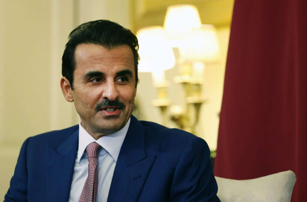 שייח' אל־ת'אני, אמיר קטאר. | אי.פי.איי