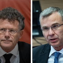 יריב לוין ויצחק עמית. | יונתן זינדל - פלאש 90, חיים גולדברג - פלאש 90 יריב לוין ויצחק עמית. | יונתן זינדל - פלאש 90, חיים גולדברג - פלאש 90