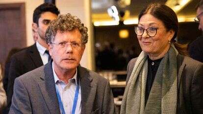 שופטי העליון אסתר חיות ויצחק עמית. | שיר טורם, פלאש 90