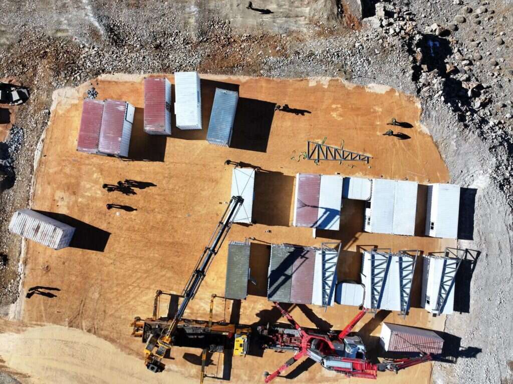 בינוי במוצבי כתר החרמון. | דובר צה"ל בינוי במוצבי כתר החרמון. | דובר צה"ל