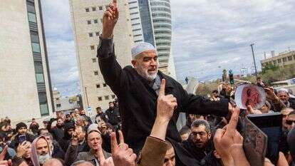 מנהיג הפלג הצפוני של התנועה האסלאמית, ראאד סלאח. | פלאש 90