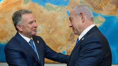 נתניהו עם סטיב וויטקוף. | מעיין טואף, לע״מ נתניהו עם סטיב וויטקוף. | מעיין טואף, לע״מ