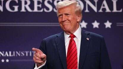 נשיא ארה"ב, דונלד טראמפ. | Getty Images via AFP