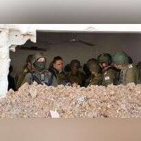 שר הביטחן ישראל כץ במחנה הפליטים ג'נין, היום. | אריאל חרמוני, משרד הביטחון.