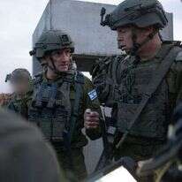 הרמטכ"ל הרצי הלוי בעזה, היום. | דובר צה"ל