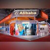 עמדת עליבאבא בתערוכה בסין. | EPA