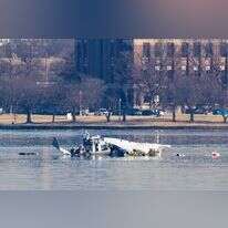 זירת תאונת המסוק והמטוס בוושינגטון די. סי. | EPA