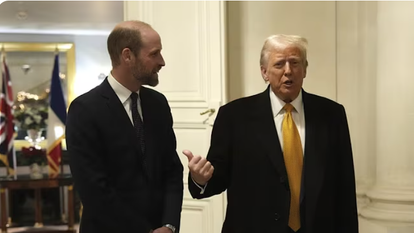 טראמפ והנסיך ויליאם. | מסך מיוטיוב