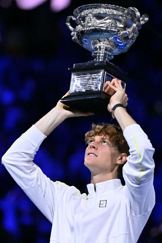 כובש עוד ועוד פסגות. באליפות אוסטרליה הפתוחה. | AFP