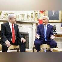 הצהרת טראמפ ונתניהו, השבוע. | EPA