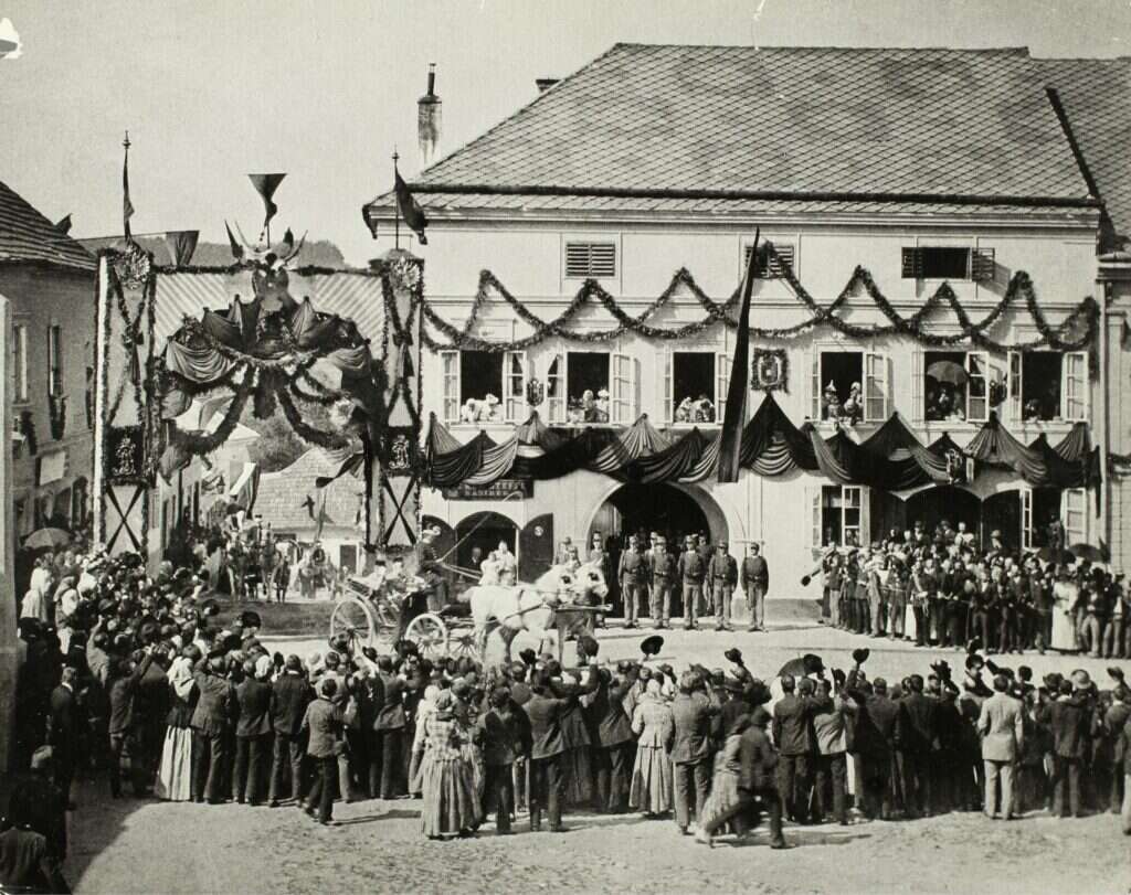 ציוויליזציה שנרמסה תחת רגלי הגרמנים והרוסים, אבל שרדה. הקהילה היהודית בהונגריה, סוף המאה ה־19. | Getty Images
