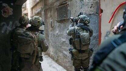 חיילי צה"ל בטול־כרם, השבוע. | דובר צה"ל