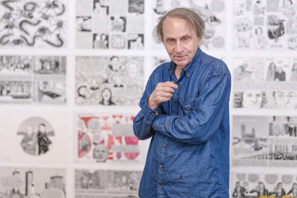 מבקר באופן מתמיד את ערכי הנאורות וההומניזם. מישל וולבק. | AFP