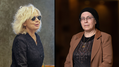 אורית סטרוק וגלי בהרב־מיארה. | שריה דיאמנט ומרק ישראל סלם